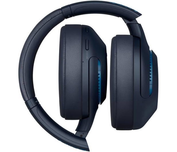Sony WH-XB900N Niebieskie ANC - 540150 - zdjęcie 2